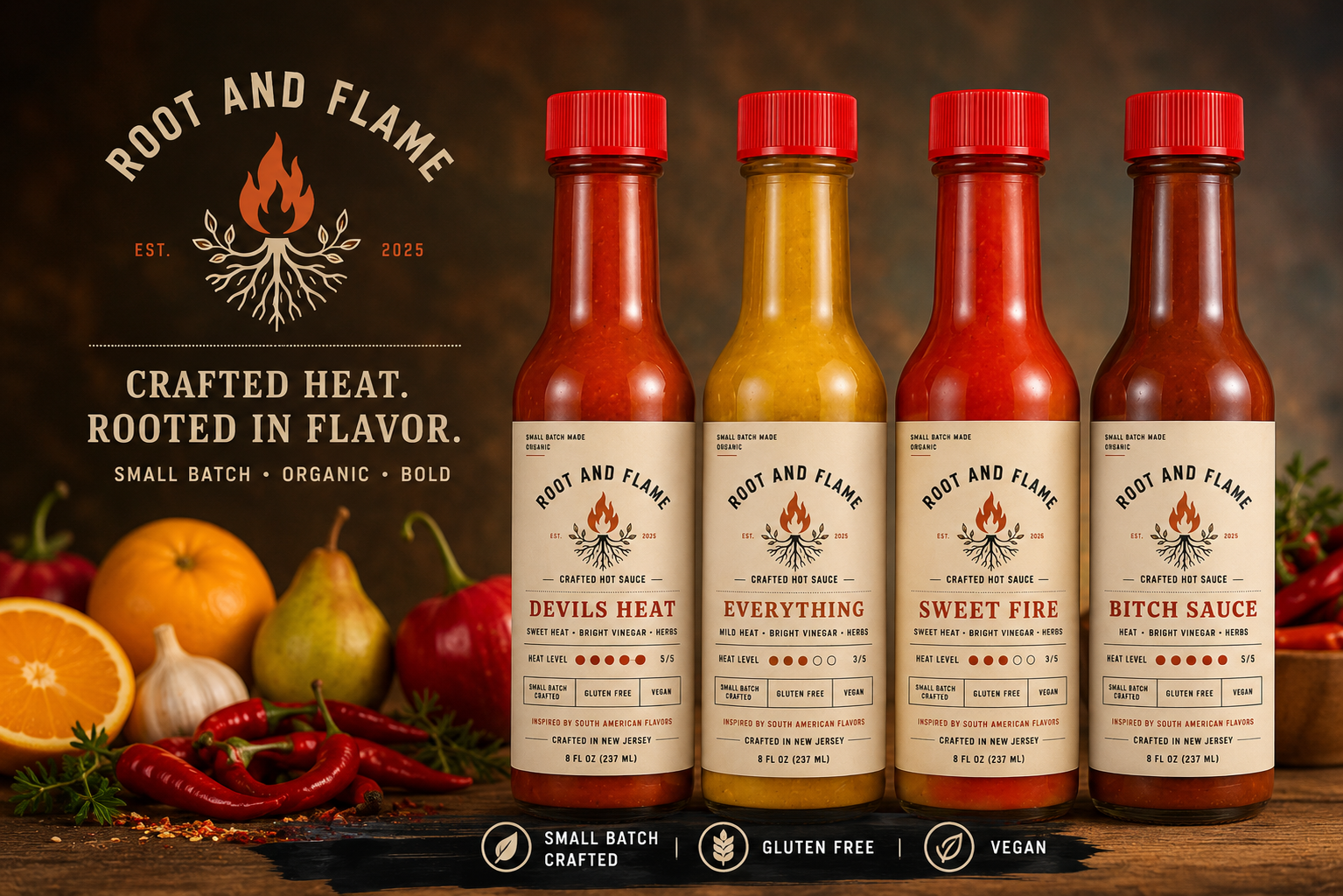 THE HOT SAUCES
