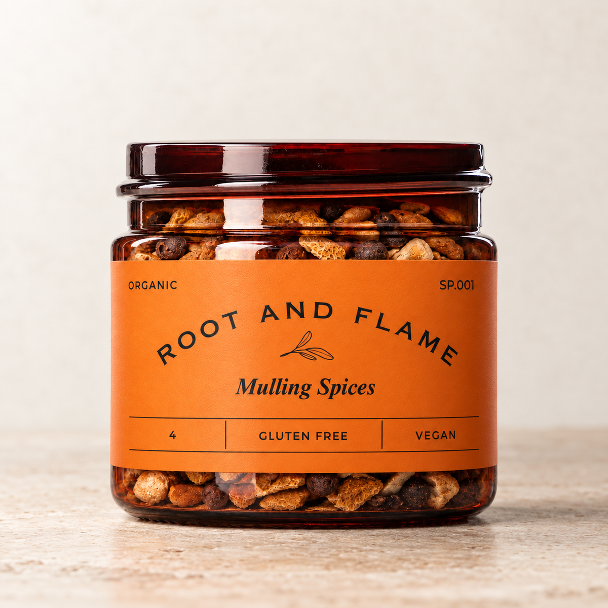 Root and Flame Organic Mulling Spices - 4oz