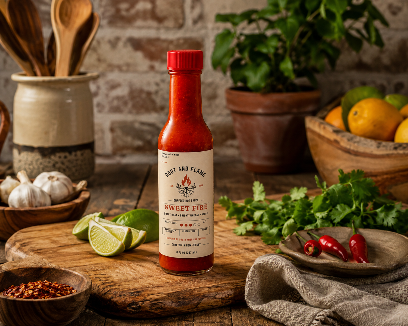 Root & Flame - Sweet Fire Hot Sauce
