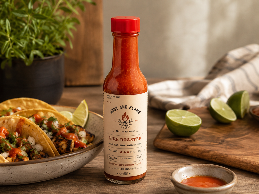Fire Roast Hot Pepper Sauce – Smoky, Spicy & Irresistibly Bold