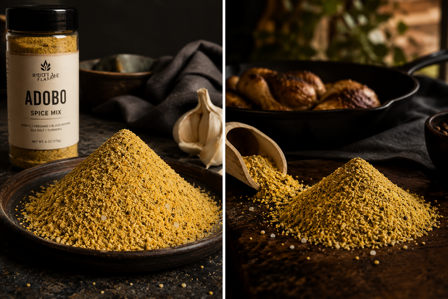Root and Flame™ Adobo Seasoning – 10 oz